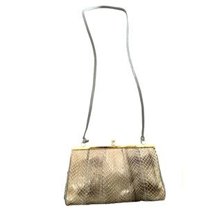 Vintage crocodile leather purse